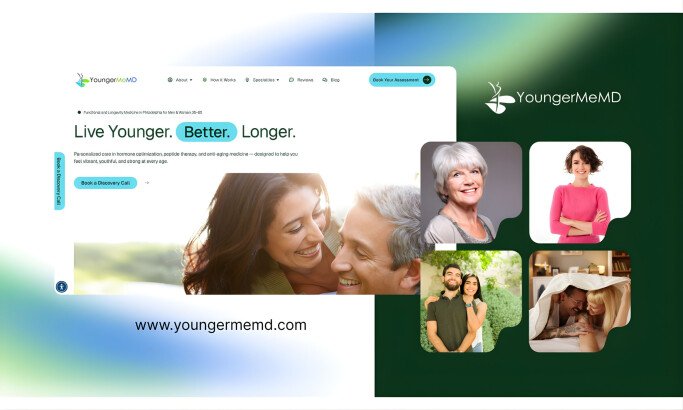 YoungerMeMD Website Design by eSEOspace