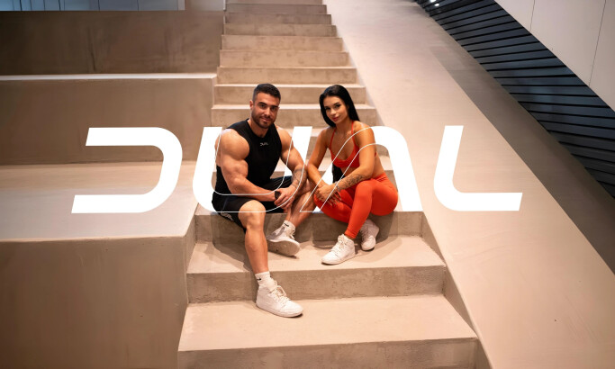 DUAL Fitness Logo Design by Oneway Agency