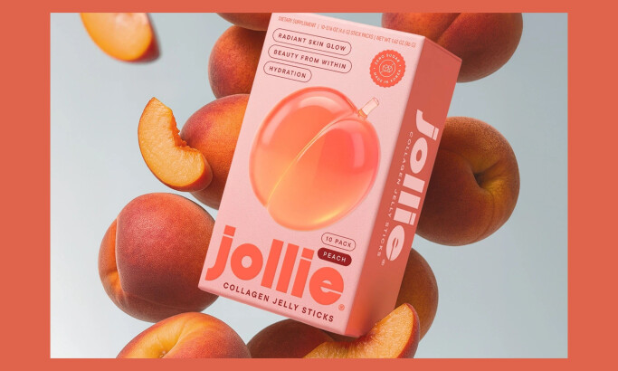 Jollie Collagen Jelly Sticks Packaging Design by Daria Shiian