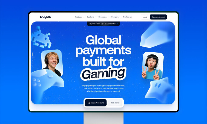 Payop Website Design by Goodface