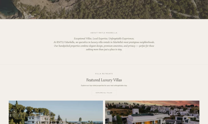 We Design Marbella - Luxury Villa Rental Platform
