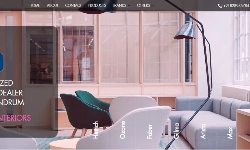 Globify Software Solutions - Website for Pankaj Interiors