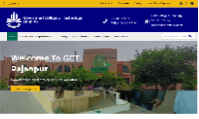 Blue Flare Digital - Website design project for a Government Technical College