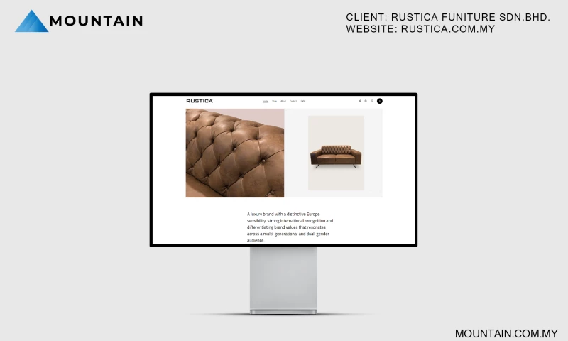 Mountain Digital Agency - Rustica Funiture Sdn. Bhd