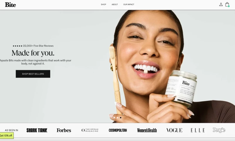 Liquid Lemon - Bite Custom Shopify Storefront