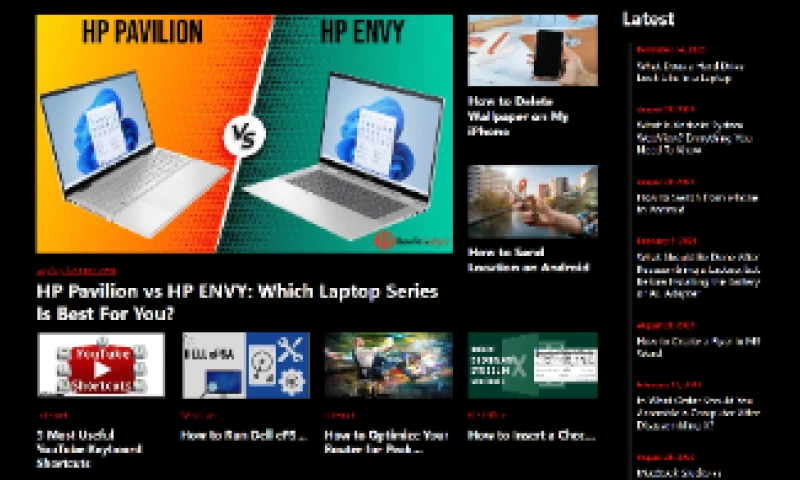 Blue Flare Digital - HomePage Redesign of a Technology Blog: 90%+ Core Web Vitals & Premium UI