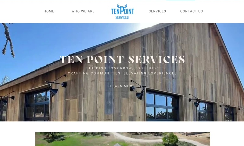 Transformed Design Inc. - Tenpoint Services Website