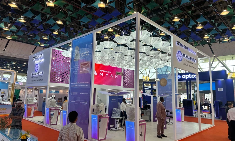 Topcon Medical Booth at AIOC 2025