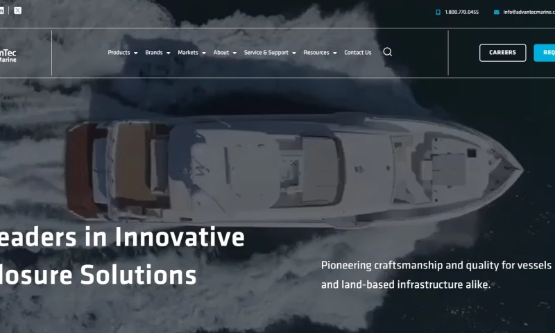 AdvanTec Marine - Website Redesign & Collateral