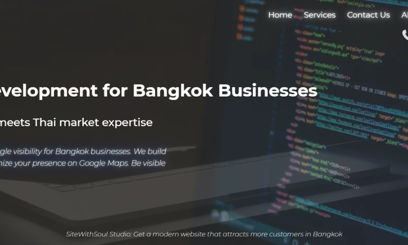 SiteWithSoul - SitewithSoul: Digital Presence for Bangkok Startups