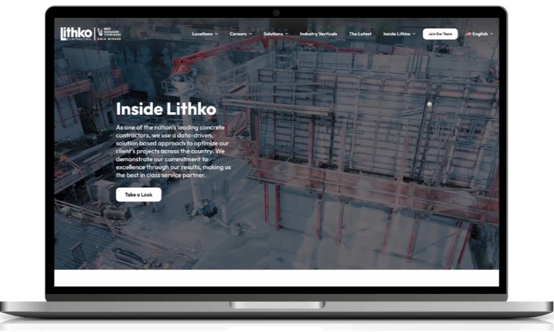 Digital Ink - Lithko - Website Design