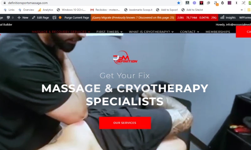 EM Solutions - Definition sports massage