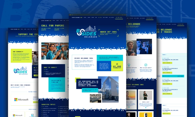 Jungle Creatives - BSides Belgrade: Branding, Web & Marketing for Conference 2026