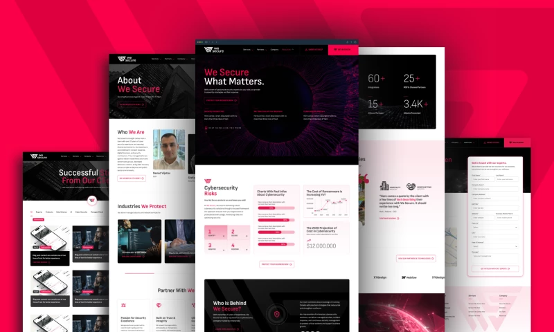 Jungle Creatives - We Secure: Brand & Digital Launch