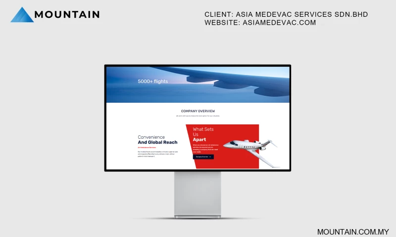 Mountain Digital Agency - Asia Medevac Services Sdn. Bhd