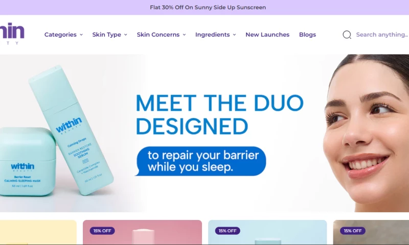eCommerce Beauty Project