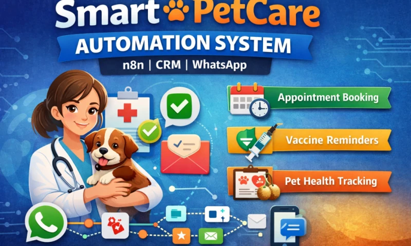 Hike Branding - Smart PetCare Automation System Powered by n8n