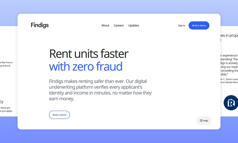 Digital platform to simplify the rental experience