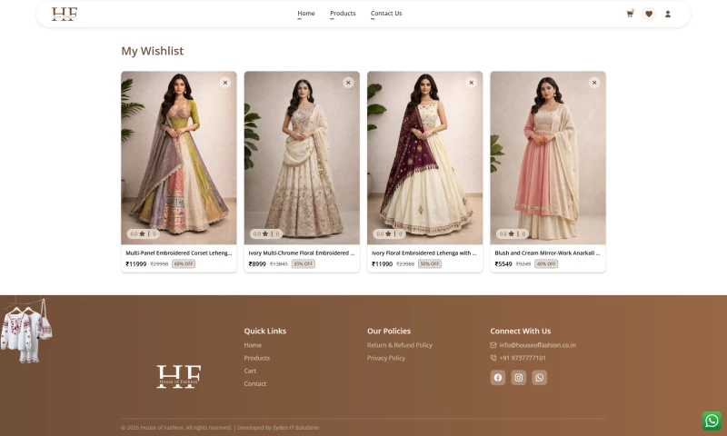 Zyden IT Solutions - House of Fashion