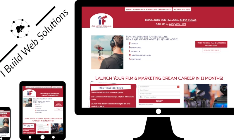 I Build Web Solutions - 17 Landing Pages