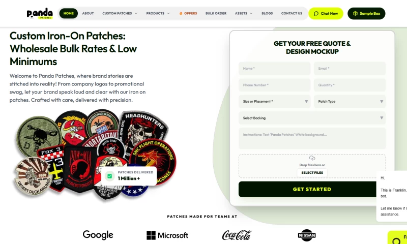 PandaCodeGen - Panda Patches