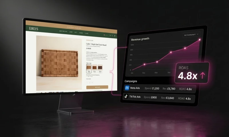 Sabre Digital - Eirlys Studio - £92k Revenue in 30 Days from Launch