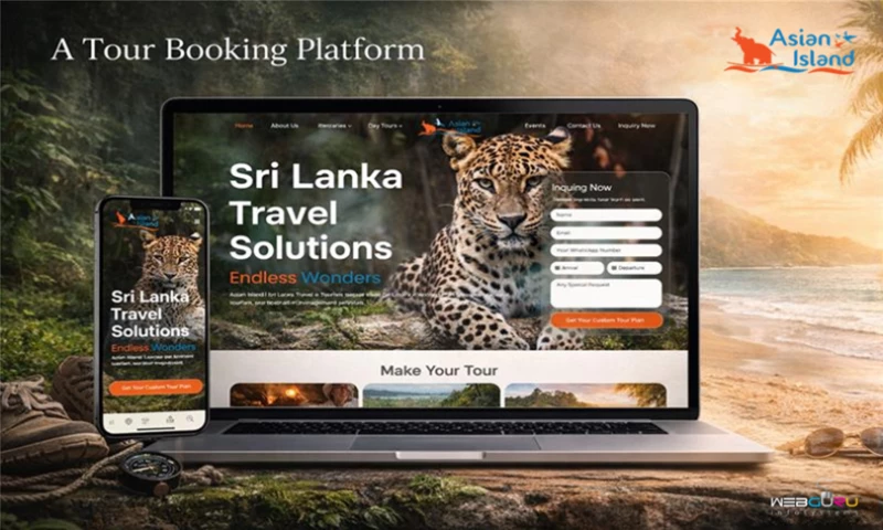 WebGuru Infosystems - An Online Travel Booking Platform for Sri Lanka Tours