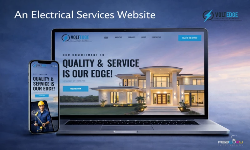 WebGuru Infosystems - An Electrical Services Website for a Florida-Based Electrical Company