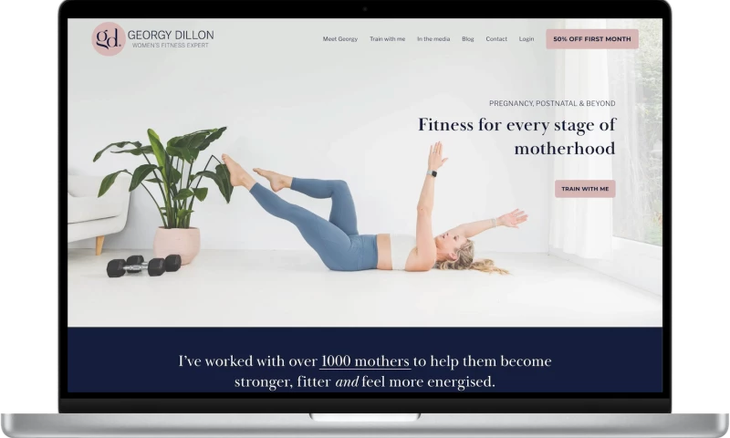 Kohlab Creative - Georgy Dillon PT - Branding & Web Design