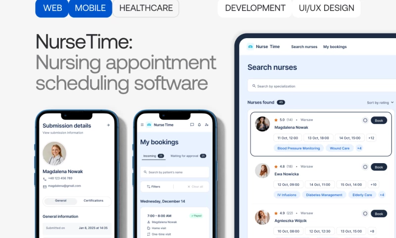 Nursing Services Booking Platform