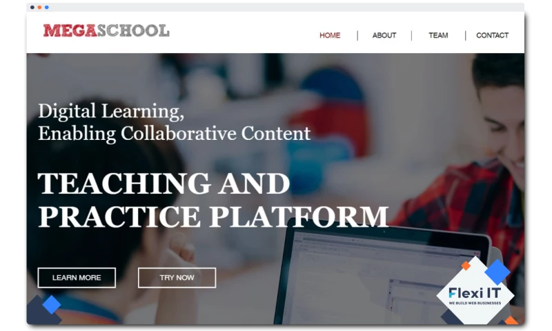 Flexi - MegaSchool — Learning Content Management System