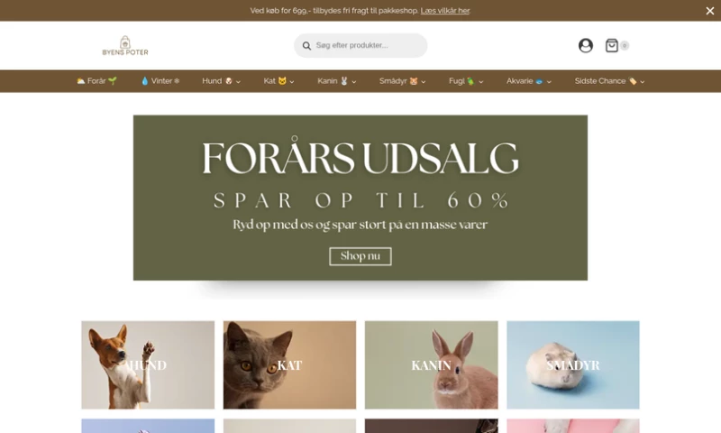 Websted - Byens Poter