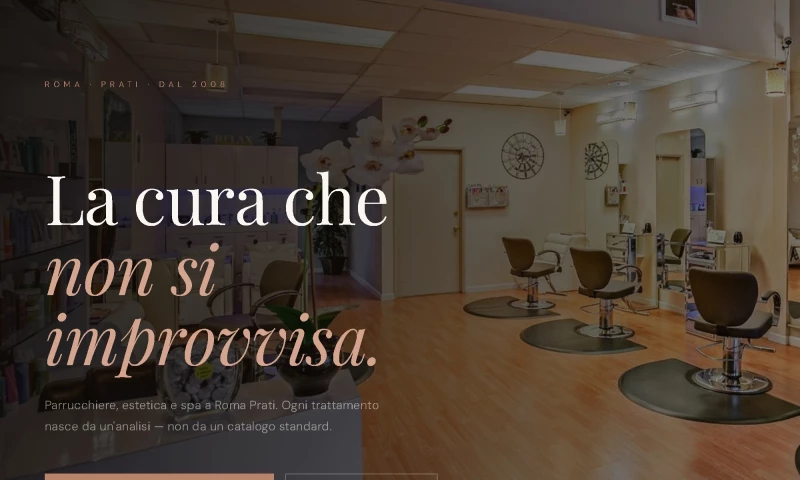 Sabriel Agency - Atelier Seta - Sito Web Parrucchiere & Spa