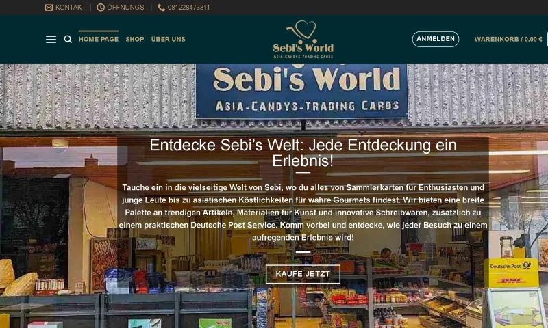 Sabriel Agency - Sebi's World - E-Commerce Asia Candys Trading Cards