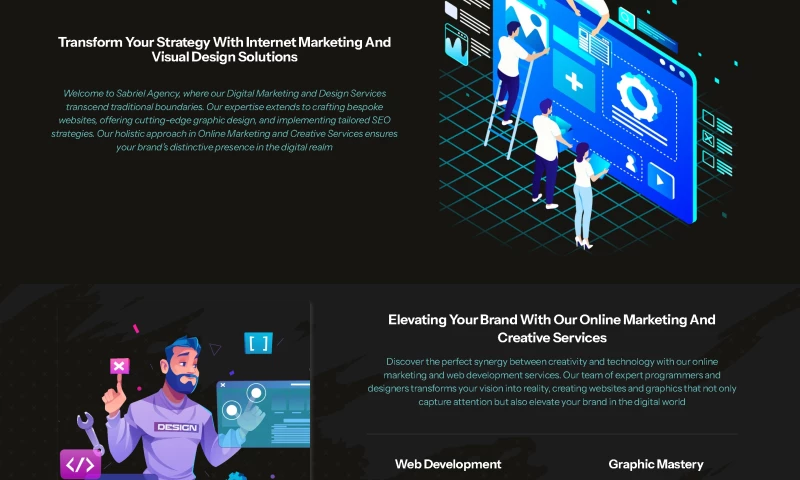 Sabriel Agency - Sabriel Agency - Sito Web Prima Versione