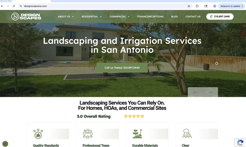 SEO Strategy & Lead Generation for a Landscaping Company