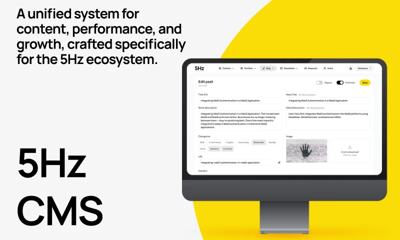 5Hz Development Agency - A Free Unified CMS for 5Hz Clients
