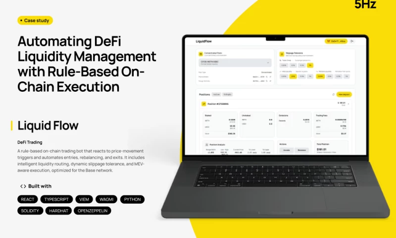 5Hz Development Agency - On-chain rule-based trading bot