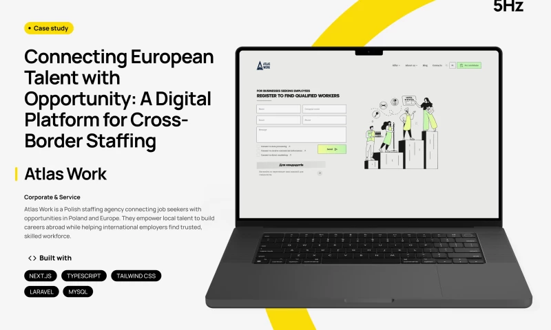 5Hz Development Agency - A Digital Platform for Cross-Border Staffing