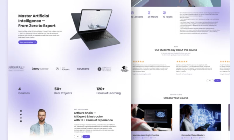Flexi - AI Course Sales Platform | WooCommerce Developer | Elementor + Astra