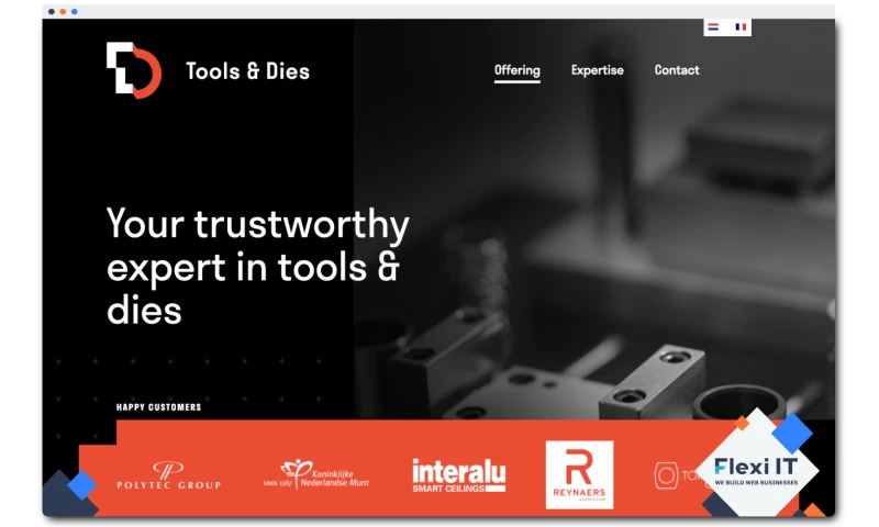 Flexi - Tools & Dies Engineering - Corporate Website