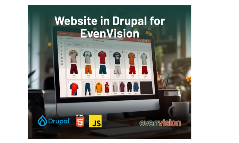 SynapseIndia Outsourcing - Drupal website developed for EvenVision in USA