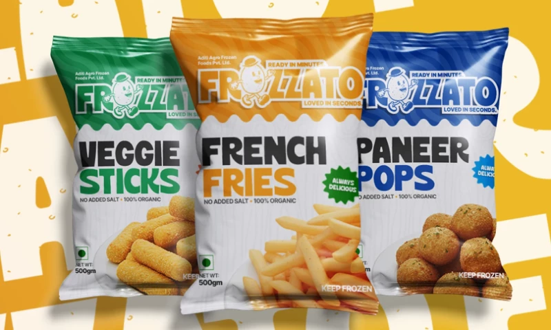 Jordie's Creative Agency - Frozzato - Branding for a Frozen Food Brand