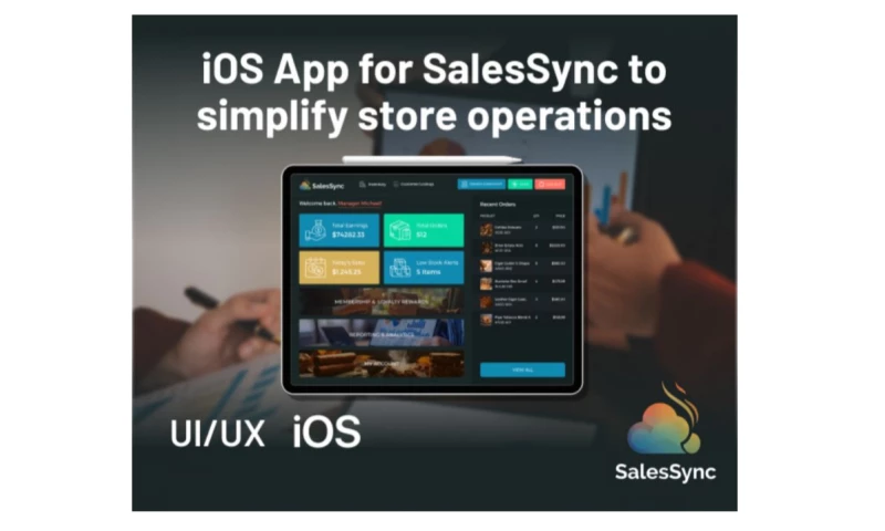 SynapseIndia Outsourcing - iOS app for 'SalesSync' in USA