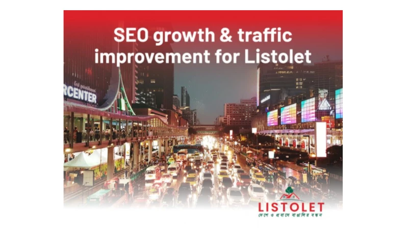 SynapseIndia Outsourcing - SEO for 'Listolet ' in USA