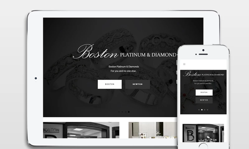 Boston Platinum Jewelry Website