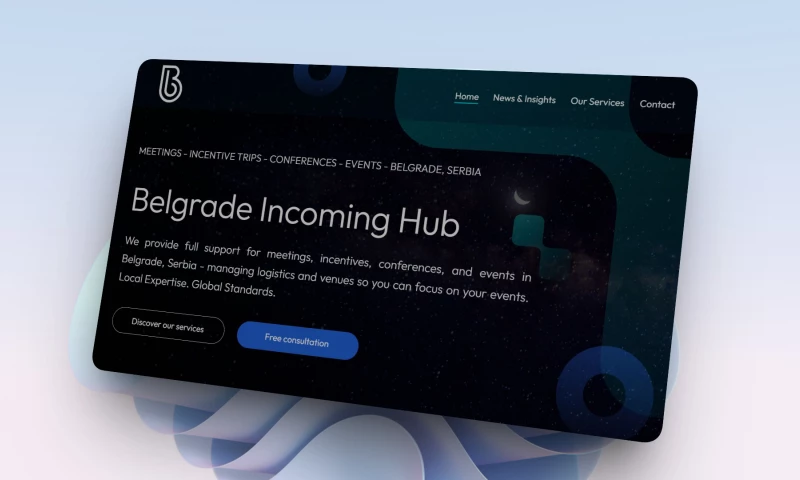 Digital Creators Network - Web design - MICE Agency