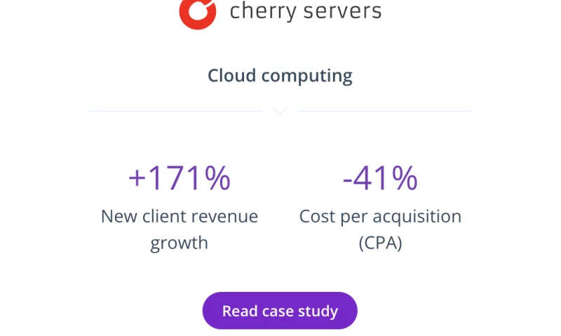 Holini - Holini brings 171.34% revenue growth for Cherry Servers