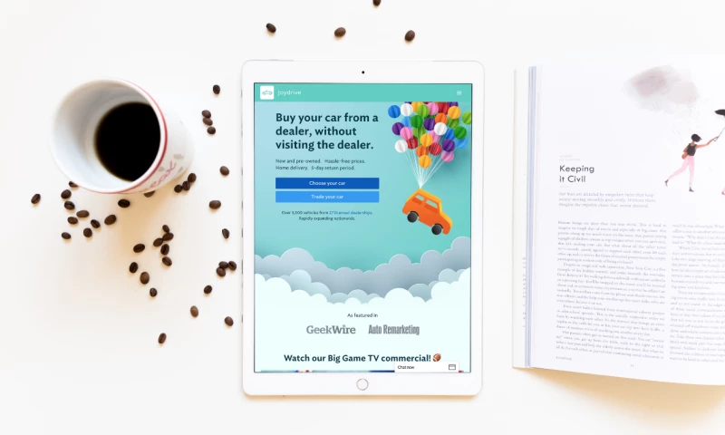 Joydrive: Going from concept to Super Bowl Sunday