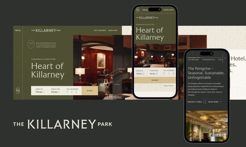 Kooba - Website Redesign for a 5-Star Hotel